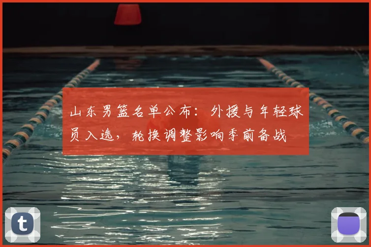 山东男篮名单公布：外援与年轻球员入选，轮换调整影响季前备战